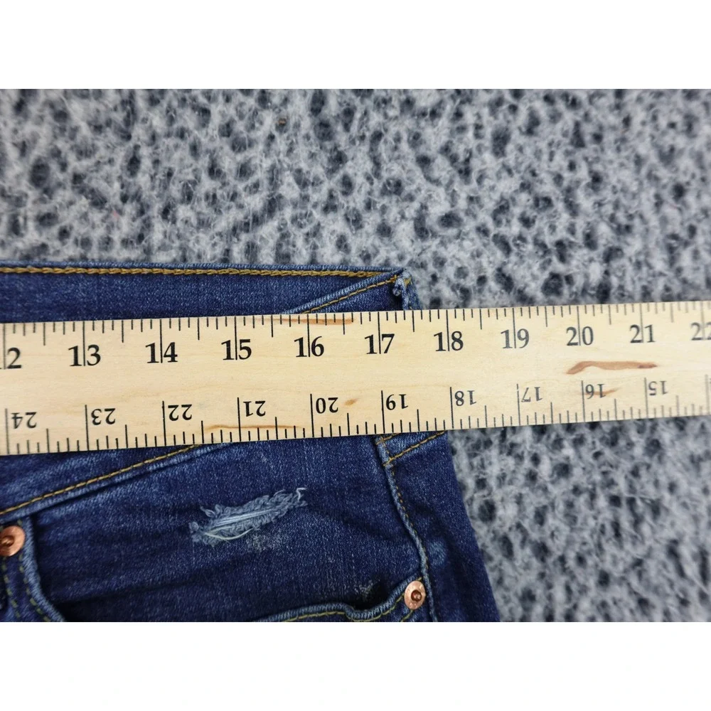 Levi's 541 Athletic Taper Jeans Mens W34 L30‎ Blue Good Distressed Denim